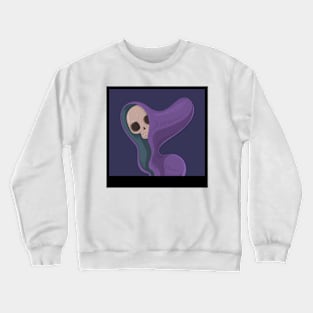 floating skeletal draped within sheet Crewneck Sweatshirt